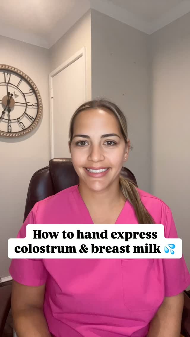 ✨ Hand Expression: A Skill Every Breastfeeding Parent Should Know! ✨

Did you know that you don’t always need a pump to express breast milk? Hand expression is a simple, effective technique that can help you collect milk anytime, anywhere.

🤲 How to Hand Express:• Wash your hands first.• Place your thumb above your nipple and your fingers below it, forming a “C” shape about 1.5-2 inches behind the nipple.• Gently press back toward your chest wall.• Compress your thumb and fingers together, then release. Avoid sliding your fingers across the skin.• Repeat in a rhythmic pattern while rotating around the breast to drain different milk ducts.

💛 When is hand expression helpful?✔️ During pregnancy to collect colostrum (check with your obgyn first) .✔️ In the first few days after birth, when small amounts of colostrum can be easier to collect by hand than with a pump.✔️ To soften a full breast before latching, making it easier for baby to achieve a deep latch.✔️ To relieve mild engorgement or discomfort.✔️ To encourage milk flow before pumping or nursing.✔️ If you’re away from your pump or need to relieve fullness unexpectedly.✔️ To express milk after a feeding if your breasts still feel uncomfortably full.

Like any new skill, hand expression takes practice—but once you learn it, it’s a valuable tool to have throughout your breastfeeding journey.

✨ Have you ever tried hand expression? Let me know in the comments! ⬇️

#Breastfeeding #HandExpression #BreastfeedingSupport #IBCLC #LactationConsultant #NewMom #BreastMilk #PostpartumSupport #BreastfeedingJourney #Infant
