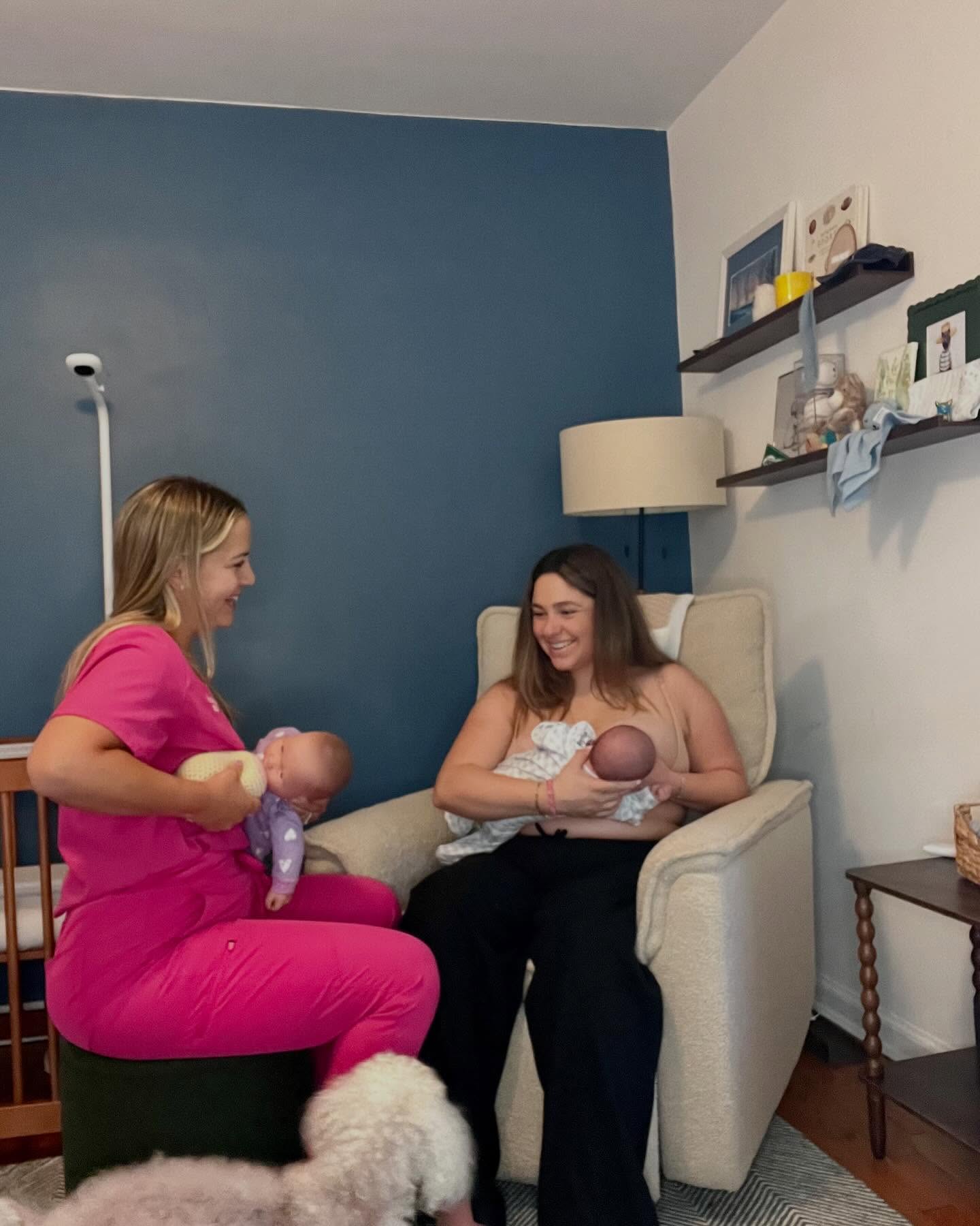 ✨ Client Spotlight ✨Posted with client permission.

Sydney first reached out to me nearly 3 months before her due date after seeing me recommended in a local Facebook mom’s group. As a busy pediatrician preparing to return to work, she wanted to give herself the best possible start with breastfeeding and pumping. Her goals were to successfully breastfeed, build a strong milk supply, and ensure baby Brady could both nurse and take a bottle.

We met prenatally to develop a personalized plan, and she followed through by purchasing the recommended supplies and preparing before delivery.

When I saw her at 4 days postpartum, she was experiencing severe engorgement, cracked nipples, and significant pain with both breastfeeding and pumping. Despite the challenges, Sydney stayed committed, trusted the process, and followed her care plan.

By our follow-up visit, her engorgement had resolved, her nipples had healed, her milk supply was thriving, and Brady had excellent weight gain. Over the following visits, we fine-tuned breastfeeding, pumping on her Spectra, Medela hand pump, and wearable pump, and continued weighted feeds and latch assessments. Today, Brady is not only meeting his feeding goals—he’s exceeding them! 💙

Lactation support is a partnership. I can provide the education, guidance, and personalized plan, but success also comes from families putting that plan into action. Sydney and Brian did exactly that. Brian was an incredible support throughout the journey, even while studying for the bar exam, and together they created an amazing foundation for Brady.

I couldn’t be prouder of this beautiful family.

If you’re pregnant or recently postpartum, remember—you don’t have to figure it out alone. Early support can make all the difference, and lactation care is fully covered by most major insurance plans.

If you’re ready to reach your feeding goals, I’d love to help. 🤍

#IBCLC #BreastfeedingSupport #PrenatalLactation #PostpartumSupport #PumpingSupport #LongIslandMoms #LauraCameraLactation